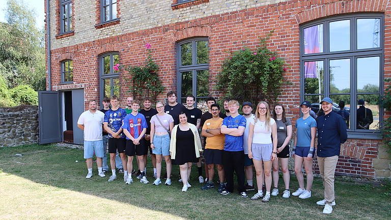 New and experienced EnviTec trainees kick off their induction together at the onboarding event at Hof Beverland.