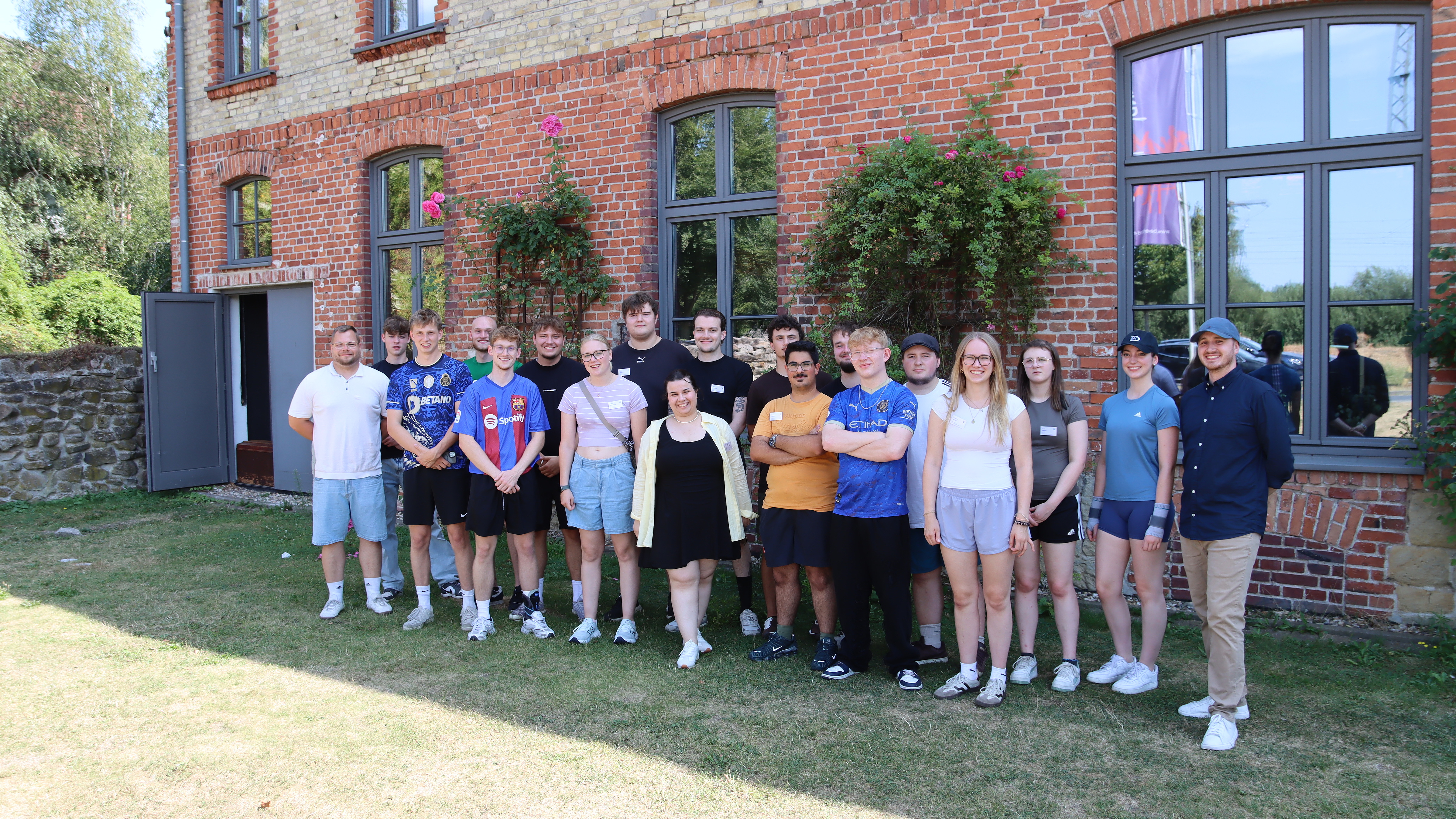 New and experienced EnviTec trainees kick off their induction together at the onboarding event at Hof Beverland.